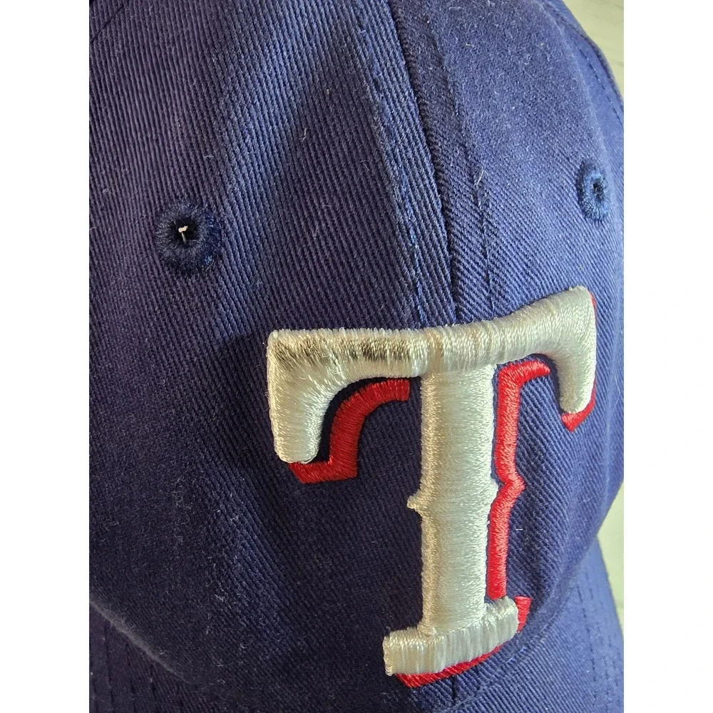 New Era Texas Rangers MLB Navy Blue Snapback Hat‎ Adult Adjustable Baseball Cap